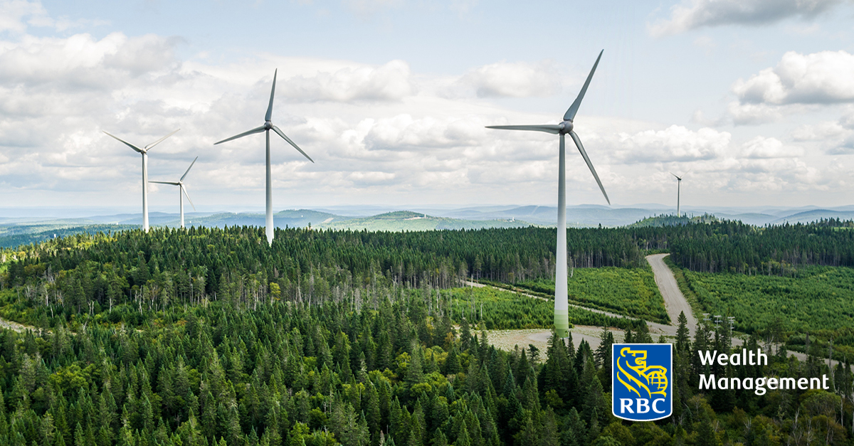 Field of windmills