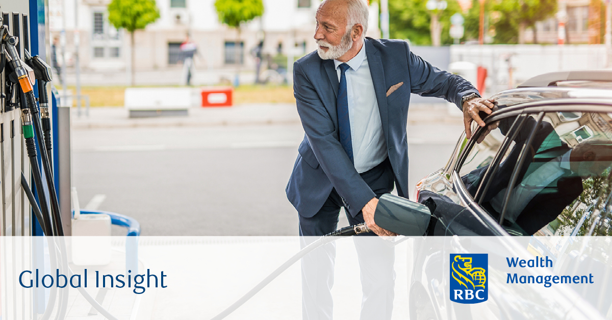 Global Insight Monthly man filling tank