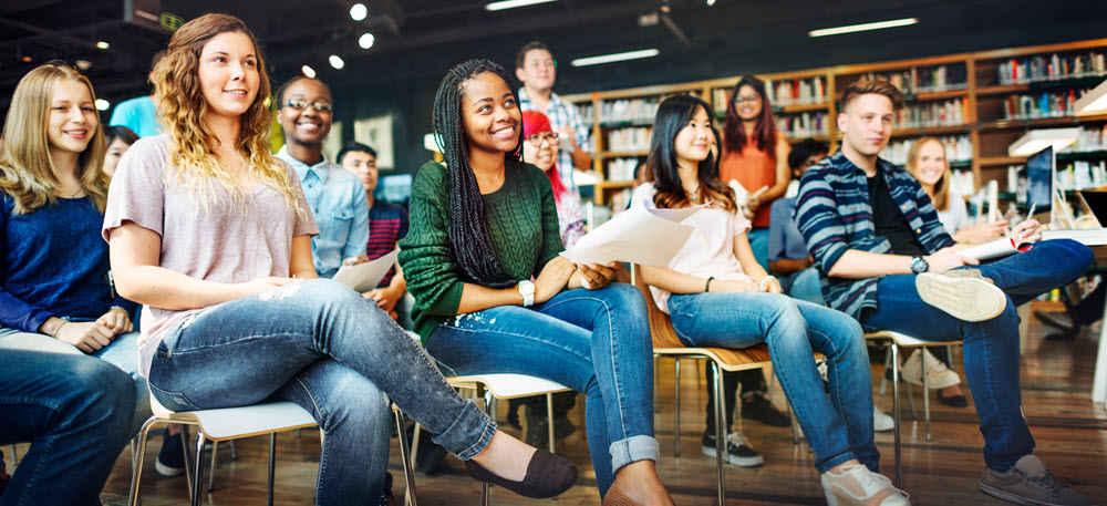 Students in classroom