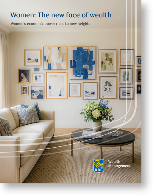 Women: The new face of wealth — RBC Wealth Management guide cover
